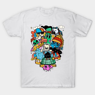 crazy monster group T-Shirt